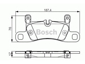 BOSCH 0 986 TB3 219 stabdžių trinkelių rinkinys, diskinis stabdys 
 Techninės priežiūros dalys -> Papildomas remontas
958 352 939 50, 7P5 698 451