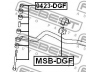 FEBEST 0423-DGF šarnyro stabilizatorius 
 Ašies montavimas/vairavimo mechanizmas/ratai -> Stabilizatorius/fiksatoriai -> Savaime išsilyginanti atrama
MR392730