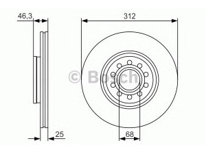 BOSCH 0 986 479 S23 stabdžių diskas 
 Stabdžių sistema -> Diskinis stabdys -> Stabdžių diskas
4B0 615 301 A, 8D0 615 301 J, 8E0 615 301 R