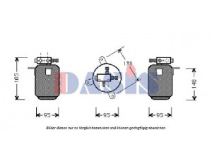 AKS DASIS 800290N džiovintuvas, oro kondicionierius 
 Oro kondicionavimas -> Džiovintuvas
1390620, 1390623, 64531390623, 64538390469