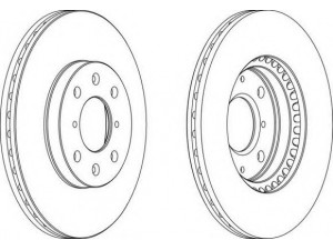 FERODO DDF1520-1 stabdžių diskas 
 Dviratė transporto priemonės -> Stabdžių sistema -> Stabdžių diskai / priedai
4702841, 4708241, 4710241, 93192978
