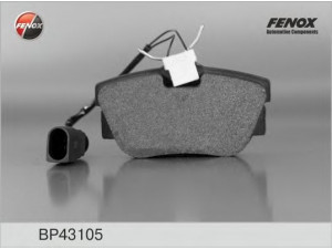 FENOX BP43105 stabdžių trinkelių rinkinys, diskinis stabdys 
 Techninės priežiūros dalys -> Papildomas remontas
7D0698451F, 7M3698451D, 7M3698451F