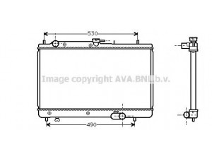 AVA QUALITY COOLING MZA2066 radiatorius, variklio aušinimas 
 Aušinimo sistema -> Radiatorius/alyvos aušintuvas -> Radiatorius/dalys
B61S15200A, B61S15200B, B61S15200C