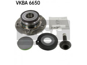 SKF VKBA 6650 rato guolio komplektas 
 Ašies montavimas/vairavimo mechanizmas/ratai -> Rato stebulė/montavimas -> Rato guolis
8K0 501 611 A, 8K0 598 611
