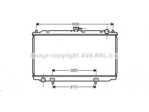 AVA QUALITY COOLING DN2220 radiatorius, variklio aušinimas 
 Aušinimo sistema -> Radiatorius/alyvos aušintuvas -> Radiatorius/dalys
21410BU100, 21410BU101