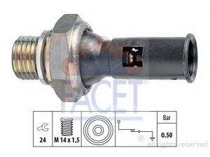 FACET 7.0056 alyvos slėgio jungiklis 
 Variklis -> Variklio elektra
1 371 947, 6M5G-9278-AA, 1347003