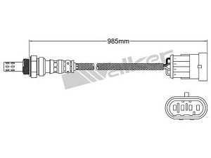 WALKER PRODUCTS 250-24524 lambda jutiklis 
 Variklis -> Variklio elektra
46426389, 46447841, 46523129, 46552313