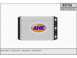 AHE 93734 šilumokaitis, salono šildymas 
 Šildymas / vėdinimas -> Šilumokaitis
28353801