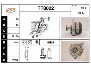 SNRA TT8002 kintamosios srovės generatorius