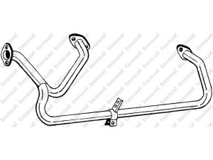 BOSAL 847-445 išleidimo kolektorius 
 Išmetimo sistema -> Išmetimo vamzdžiai
025 251 172 R