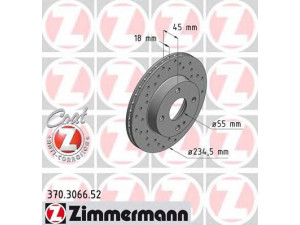 ZIMMERMANN 370.3066.52 stabdžių diskas 
 Dviratė transporto priemonės -> Stabdžių sistema -> Stabdžių diskai / priedai
NA01 33 25XC, NA01 33 25XD, NA01-33-25X