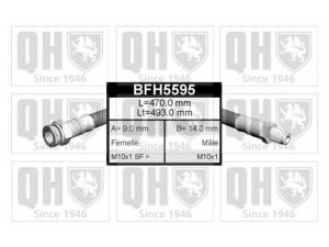 QUINTON HAZELL BFH5595 stabdžių žarnelė 
 Stabdžių sistema -> Stabdžių žarnelės
4806.F3, 4806.F3