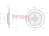 METZGER 6110181 stabdžių diskas 
 Dviratė transporto priemonės -> Stabdžių sistema -> Stabdžių diskai / priedai
42431-0D060, 424310D060000