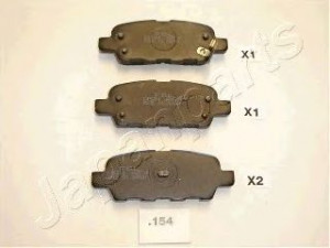 JAPANPARTS PP-154AF stabdžių trinkelių rinkinys, diskinis stabdys 
 Techninės priežiūros dalys -> Papildomas remontas
44060-8H385, AY060-NS048, AY060-NS053