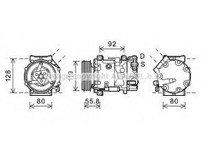 AVA QUALITY COOLING CNK282 kompresorius, oro kondicionierius 
 Oro kondicionavimas -> Kompresorius/dalys
6453ZS, 648756, 6453ZS, 648756