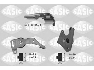 SASIC 1750003 paskirstymo diržo komplektas 
 Techninės priežiūros dalys -> Papildomas remontas
083127, 083131, 0831R4, 9400831279