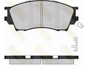 Brake ENGINEERING PA1085 stabdžių trinkelių rinkinys, diskinis stabdys 
 Techninės priežiūros dalys -> Papildomas remontas
T0Y03323Z, T0Y03328Z, TA013323Z