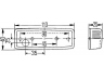 HELLA 2PS 006 717-037 šoninis atšvaitas
5808673/0, 060977, 14090.000, 821-PL007