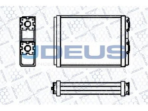 JDEUS 219M52 šilumokaitis, salono šildymas 
 Šildymas / vėdinimas -> Šilumokaitis
271407F001