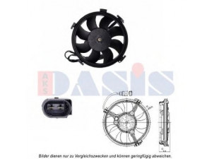 AKS DASIS 048114N ventiliatorius, radiatoriaus 
 Aušinimo sistema -> Oro aušinimas
3B0959455G