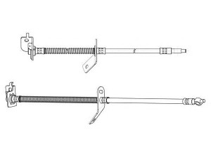 CEF 512900 stabdžių žarnelė 
 Stabdžių sistema -> Stabdžių žarnelės
587322H000