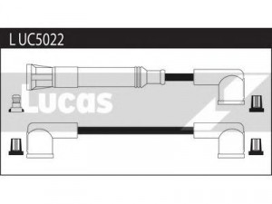 LUCAS ELECTRICAL LUC5022 uždegimo laido komplektas 
 Kibirkšties / kaitinamasis uždegimas -> Uždegimo laidai/jungtys