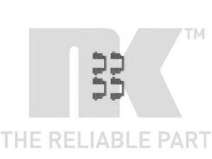 NK 79401728 priedų komplektas, diskinių stabdžių trinkelės 
 Stabdžių sistema -> Diskinis stabdys -> Stabdžių dalys/priedai