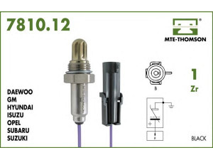 MTE-THOMSON 7810.12.040 lambda jutiklis 
 Variklis -> Variklio elektra
25133391, 4300009, 855328, 855329