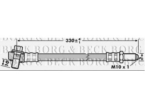 BORG & BECK BBH7025 stabdžių žarnelė 
 Stabdžių sistema -> Stabdžių žarnelės
CBC7640, MHF5670BA