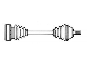 CEVAM 5822Z kardaninis velenas 
 Ratų pavara -> Kardaninis velenas