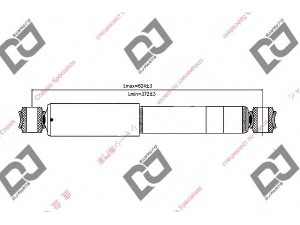 DJ PARTS DS1183GT amortizatorius 
 Pakaba -> Amortizatorius
MR151235