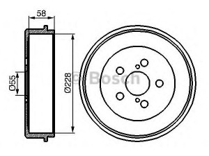 BOSCH 0 986 477 140 stabdžių būgnas 
 Stabdžių sistema -> Būgninis stabdys -> Stabdžių būgnas
42431 05020