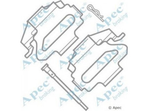 APEC braking KIT431 priedų komplektas, stabdžių trinkelė 
 Stabdžių sistema -> Būgninis stabdys -> Dalys/priedai