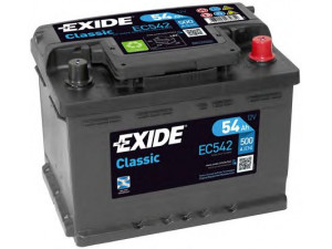 EXIDE EC542 starterio akumuliatorius; starterio akumuliatorius 
 Elektros įranga -> Akumuliatorius
61 21 8 377 129, 51018461, 5600KX