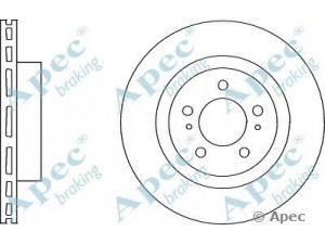 APEC braking DSK2914 stabdžių diskas 
 Dviratė transporto priemonės -> Stabdžių sistema -> Stabdžių diskai / priedai
43512B4010