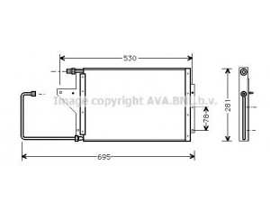 AVA QUALITY COOLING CN5095 kondensatorius, oro kondicionierius 
 Oro kondicionavimas -> Kondensatorius
6455T8