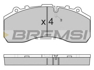 BREMSI BP7278 stabdžių trinkelių rinkinys, diskinis stabdys 
 Techninės priežiūros dalys -> Papildomas remontas
M100669, 1439324, 1617343, 1906439