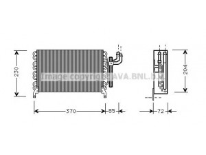 PRASCO MSV071 garintuvas, oro kondicionierius
0008305758, 0008305858