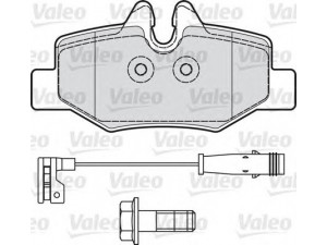 VALEO 598765 stabdžių trinkelių rinkinys, diskinis stabdys 
 Techninės priežiūros dalys -> Papildomas remontas
0004216210, 0014211010, 0064204420