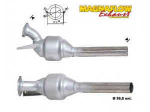 MAGNAFLOW 76324D katalizatoriaus keitiklis
8200391205, 8200535881