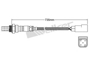 WALKER PRODUCTS 250-24552 lambda jutiklis 
 Elektros įranga -> Jutikliai
1025958, 6847912, 7011190, 97BB9F472AA