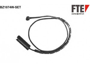 FTE BZ1074W-SET įspėjimo kontaktas, stabdžių trinkelių susidėvėjimas 
 Stabdžių sistema -> Susidėvėjimo indikatorius, stabdžių trinkelės
SOE100010