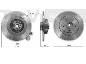 TREVI AUTOMOTIVE WB2289 rato guolio komplektas 
 Ašies montavimas/vairavimo mechanizmas/ratai -> Rato stebulė/montavimas -> Rato guolis
402020003R