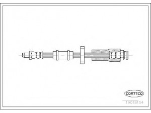 CORTECO 19018154 stabdžių žarnelė 
 Stabdžių sistema -> Stabdžių žarnelės
7567861, 480636, 7567861, 480636