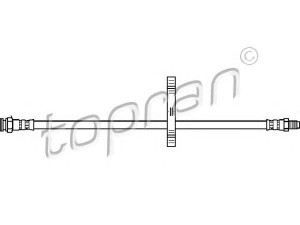 TOPRAN 720 912 stabdžių žarnelė 
 Stabdžių sistema -> Stabdžių žarnelės
4806 73, 4806 73