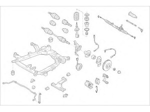 MONROE MO10915VA rato pakaba 
 Ašies montavimas/vairavimo mechanizmas/ratai -> Prekių paieška pagal schemą