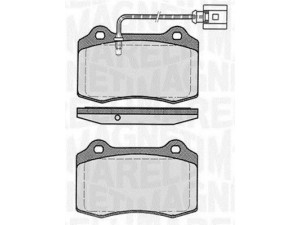 MAGNETI MARELLI 363916060554 stabdžių trinkelių rinkinys, diskinis stabdys 
 Techninės priežiūros dalys -> Papildomas remontas
1ML698151