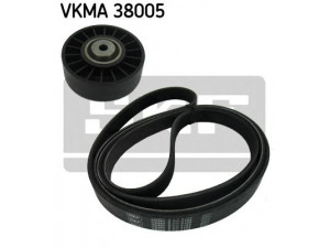 SKF VKMA 38005 V formos rumbuotas diržas, komplektas 
 Techninės priežiūros dalys -> Techninės priežiūros intervalai
K04627167AA, K04627167AA, 008 997 09 92