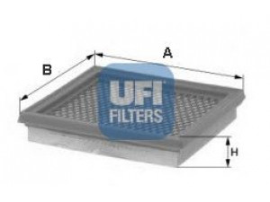 UFI 30.372.00 oro filtras 
 Filtrai -> Oro filtras
3785586, 7053521, 7166160, F63X-9601-BB