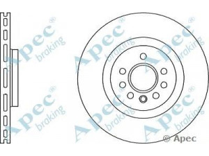 APEC braking DSK2966 stabdžių diskas 
 Stabdžių sistema -> Diskinis stabdys -> Stabdžių diskas
569154, 93188445, 93188445